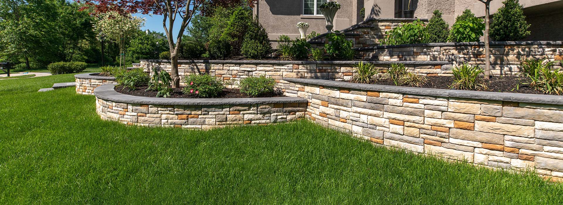 Install a Beautiful Cement Retaining Wall in Your Backyard