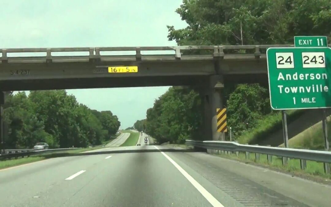 Highway I-85 Anderson Concrete